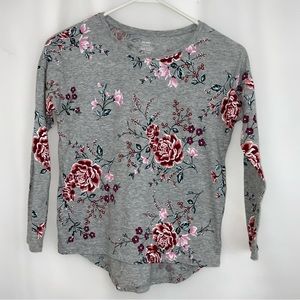 Girl’s Old Navy Floral Top Size L (10/12)